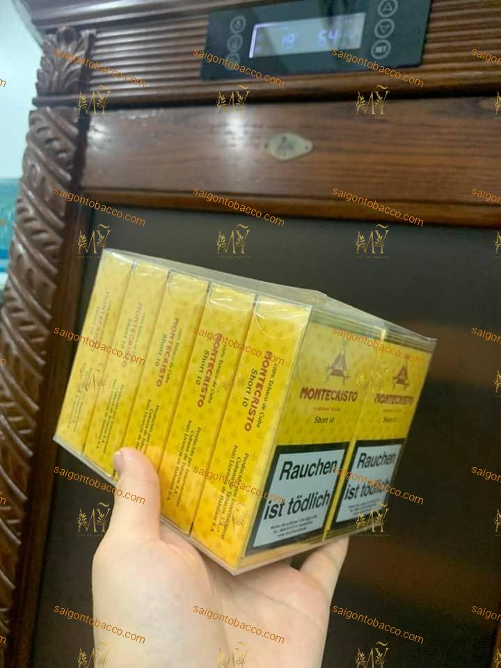 Xì Gà Mini Montecristo Short 10 Điếu