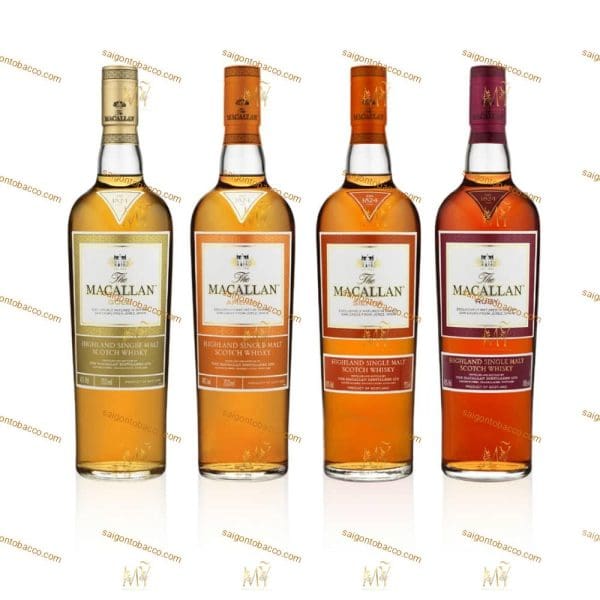 Rượu Macallan 1824 Collection Set 4 chai