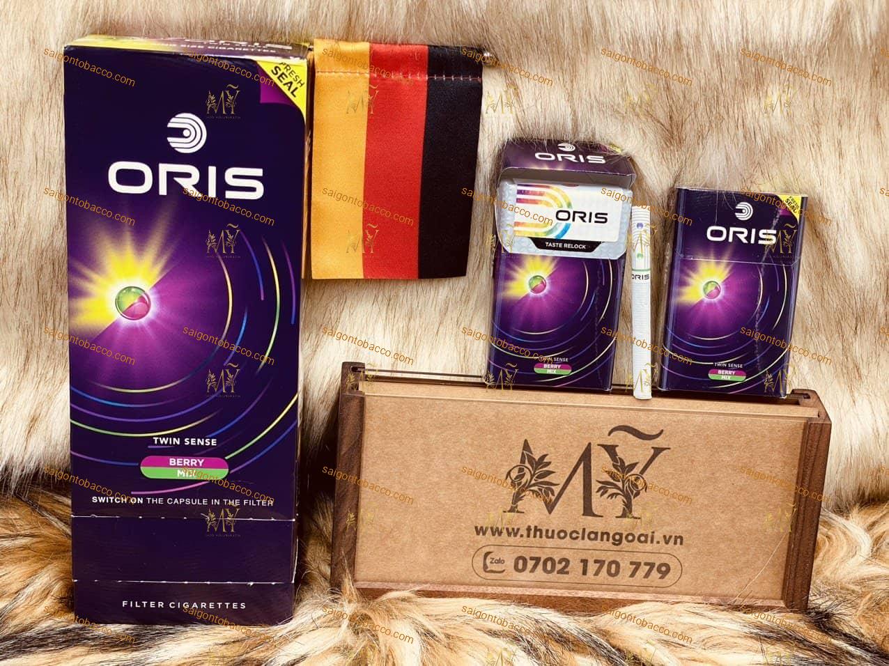 Thuốc Lá Oris Twin Sense (Việt Quất + Bạc Hà )