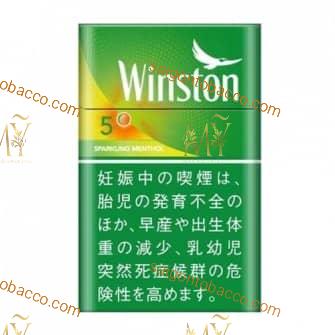 Thuốc Lá WINSTON SPARKLING MENTHOL 5 KS BOX 5mg
