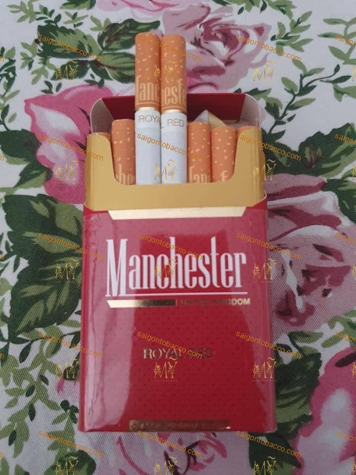 Thuốc Lá Manchester Red + Manchester Sapphire Blue