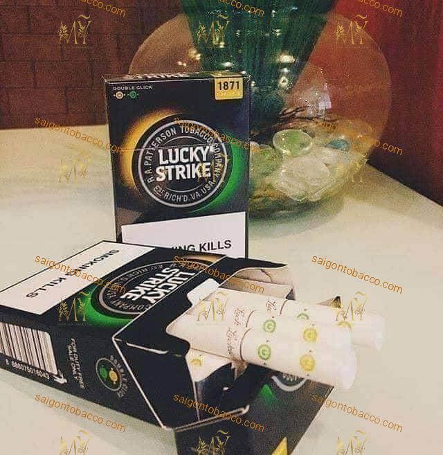 Thuốc lá Lucky Strike 2 viên bấm 2