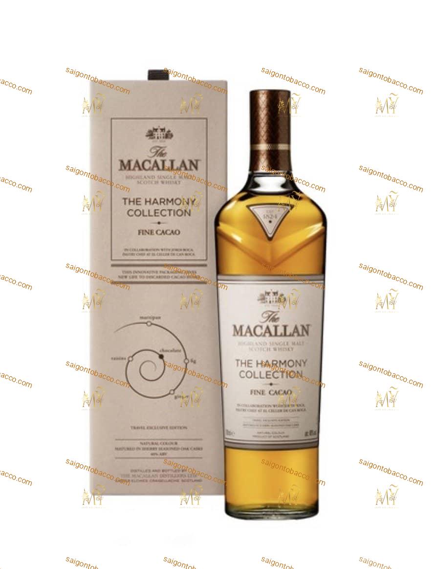 Rượu Macallan CaCao 700ml (Xách tay Duty Mỹ - Úc)