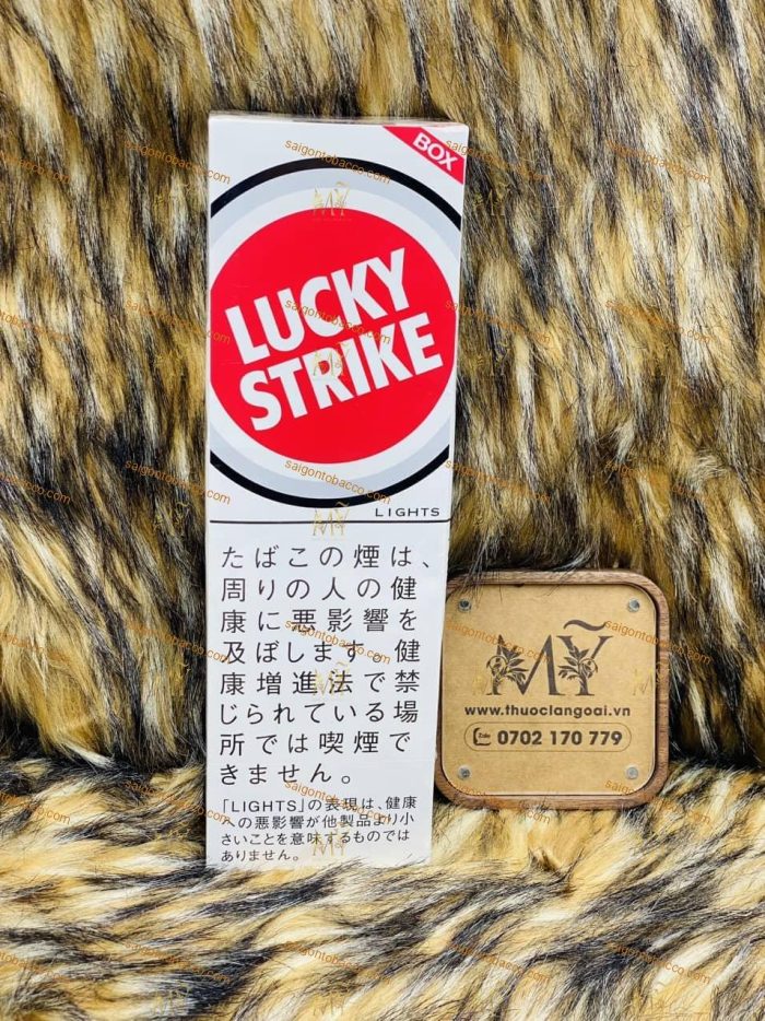 Thuốc Lá LUCKY STRIKE BOX 11mg, 6mg (Xách Tay Duty Nhật Bản)