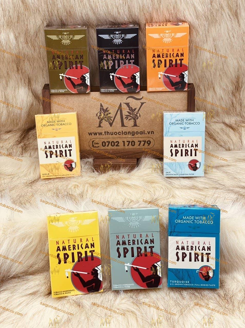 Thuốc lá Natural American Spirit USA (Phiên bản nội địa Mỹ - Hoa Kỳ)