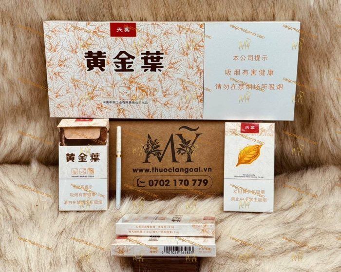 Thuốc lá Lá Vàng - Golden Leaf Tianye Slim 2022