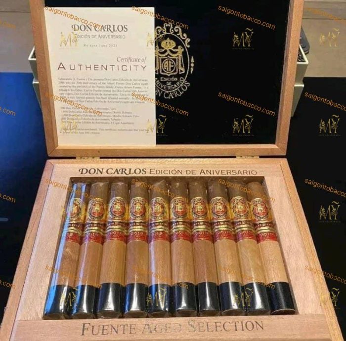 Xì Gà DON CARLOS EDICIÓN DE ANIVERSARIO - ROBUSTO