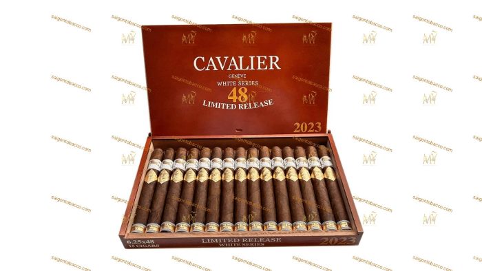 Cigar Cavalier White series 48 - Limited 2023