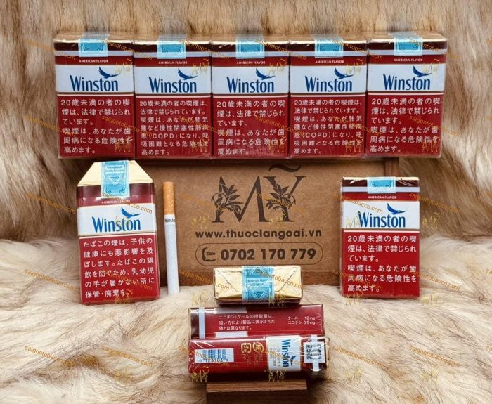 Thuốc lá Winston American Flavor (Thuốc Lá Xưa Japan - USA)