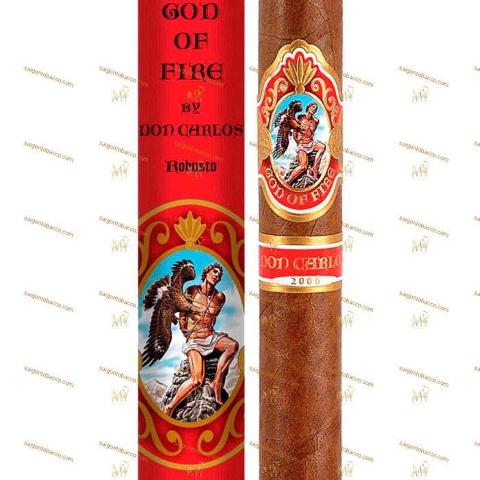 Xì gà God of fire Robusto tube (ống nhôm) - Hình ảnh 3