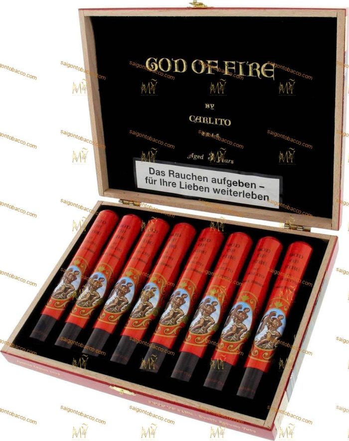 Xì gà God of fire Robusto tube (ống nhôm)