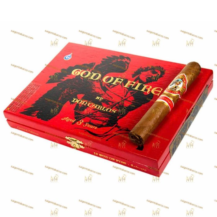 Xì gà God of fire Robusto tube (ống nhôm) - Hình ảnh 2