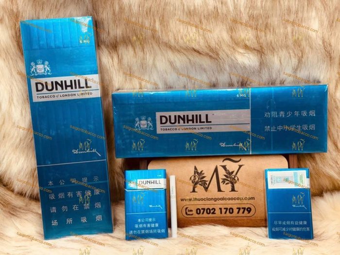 Thuốc lá Dunhill Blue 6mg (miễn thuế Trung Quốc)