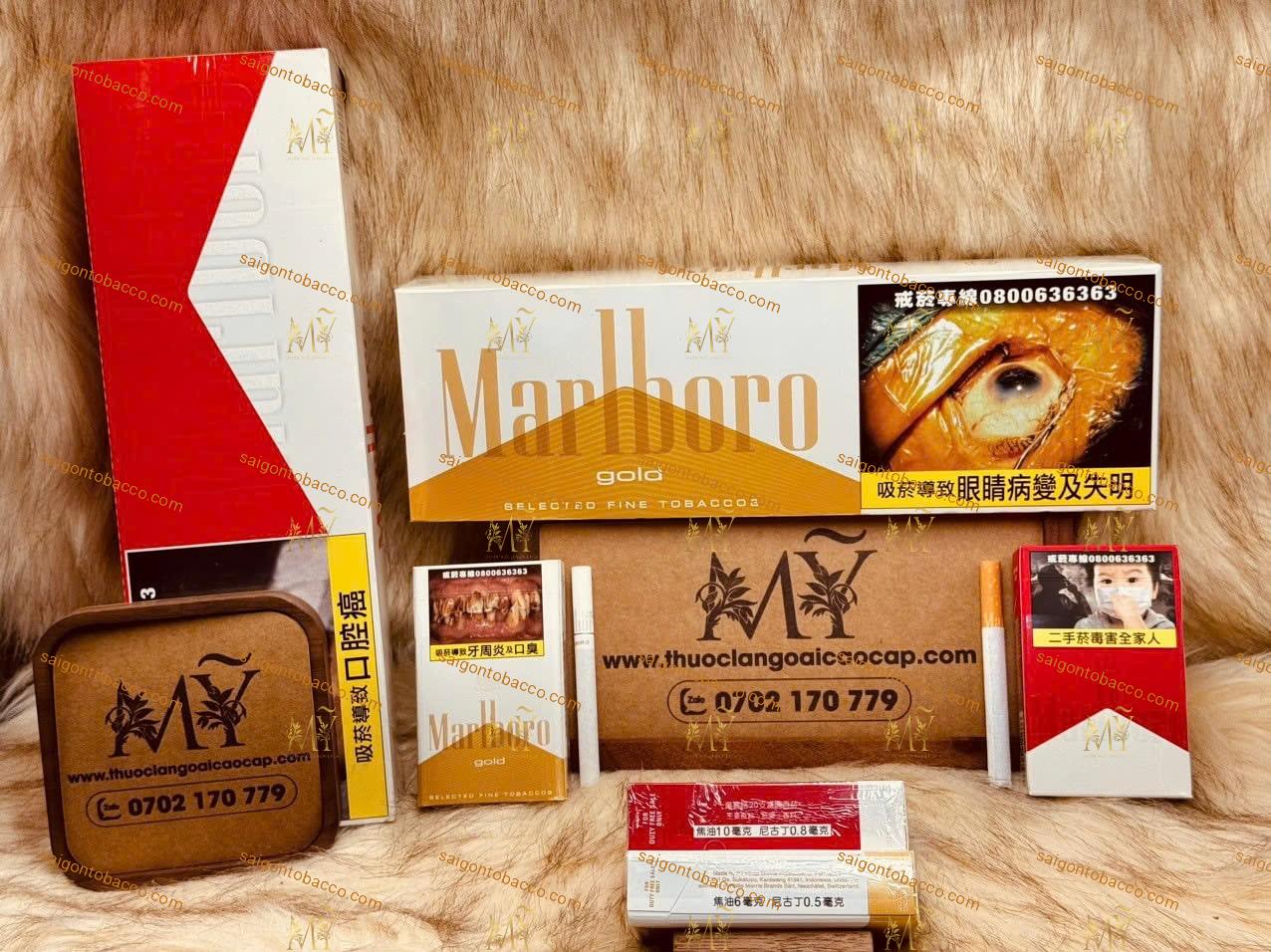 Thuốc lá Marlboro Gold + Marlboro Red (Phiên bản Đài Loan Taiwan)