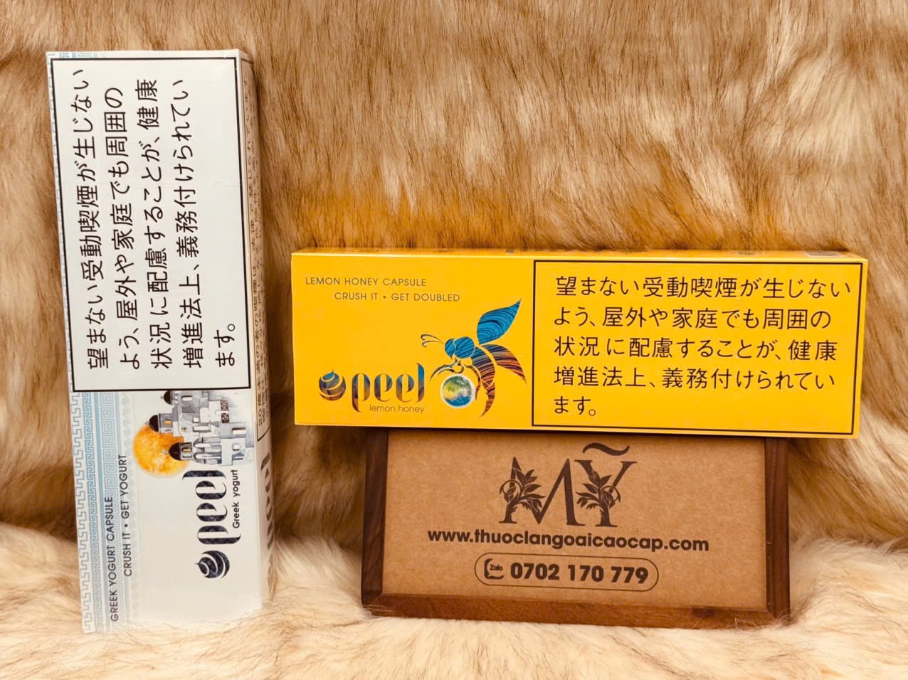 Thuốc lá Peel Greek Yogurt và Peel Lemon Honey