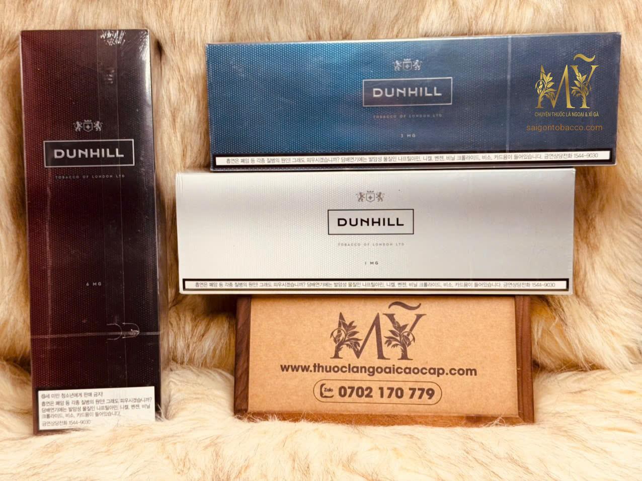 Thuốc lá Dunhill 6mg, 3mg, Dunhill 1mg (Phiên bản Hàn Quốc)
