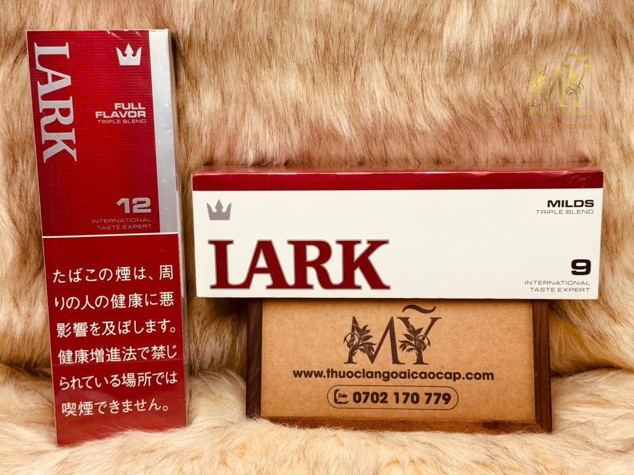Thuốc lá Nhật LARK MILDS TRIPLE BLEND 9mg và 12mg
