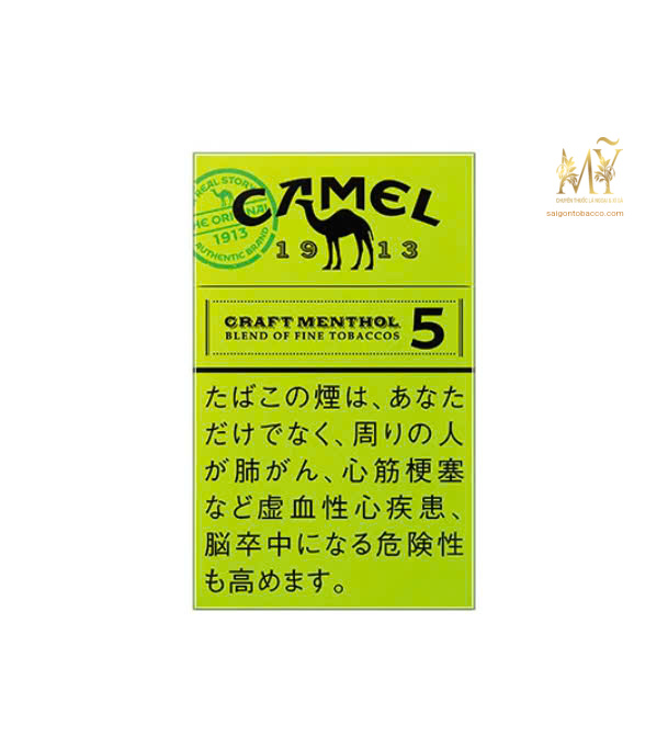 Thuốc lá Camel Craft Menthol Berry 5 100's (SuperSlims)