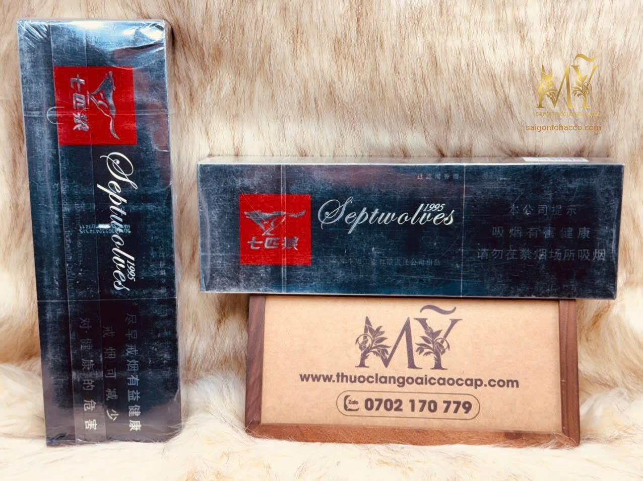Thuốc lá Bảy Con Sói Xám - Septwolves Grey Trung Quốc