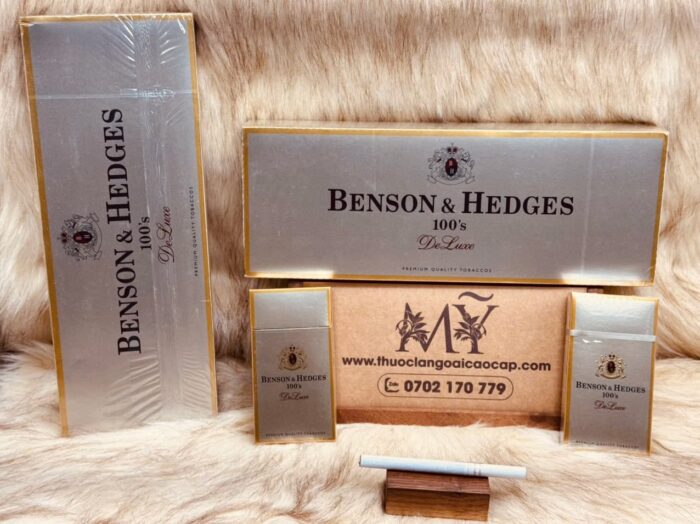 Thuốc lá Benson & Hedges 100's DeLuxe Premium Quality Tobaccos