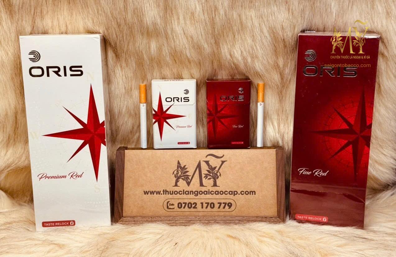 Thuốc lá ORIS FINE RED và ORIS PREMIUM RED (Taste Relock)