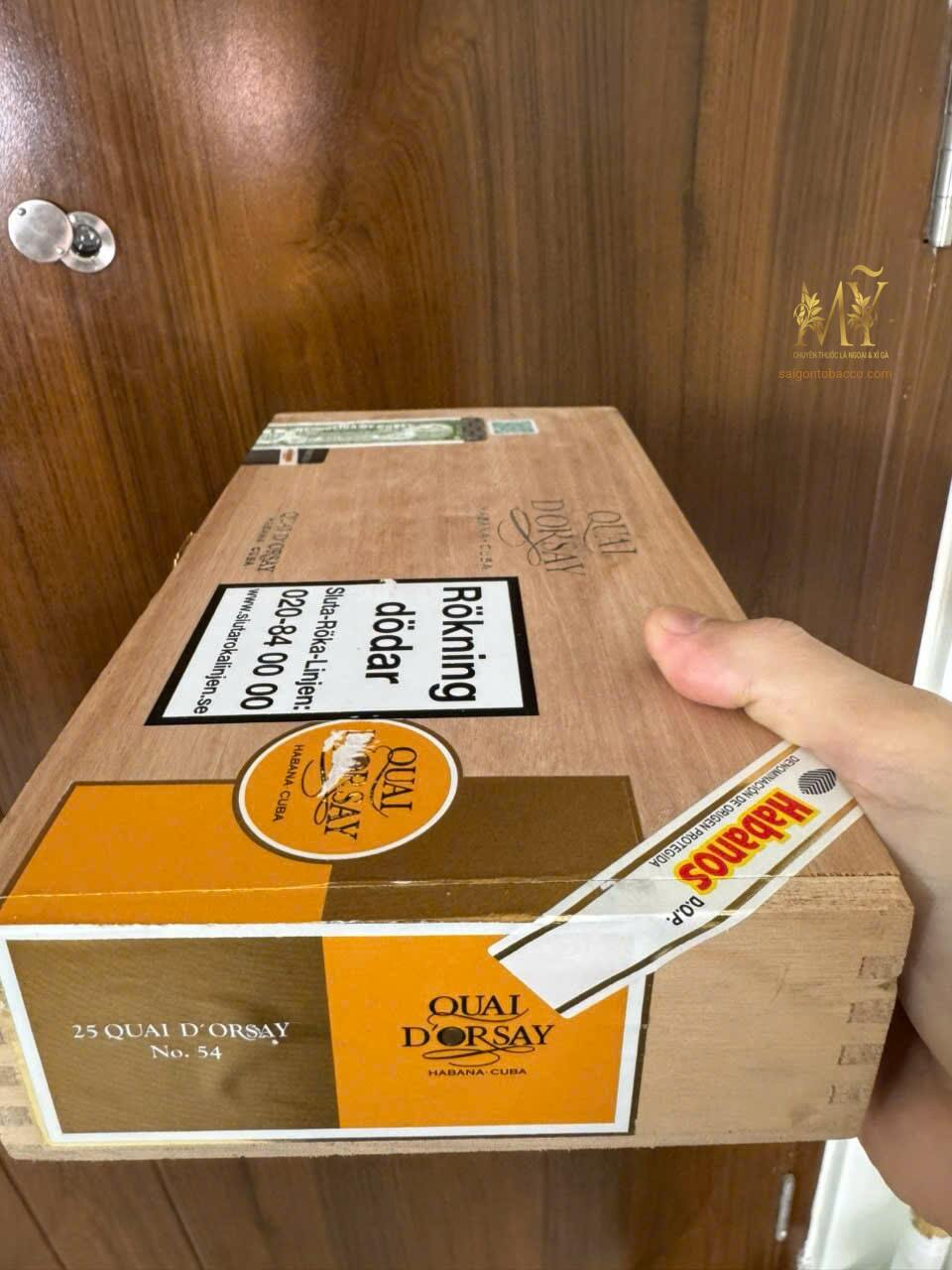 Xì gà Quai D'Orsay No 54 (hộp 25 điếu)