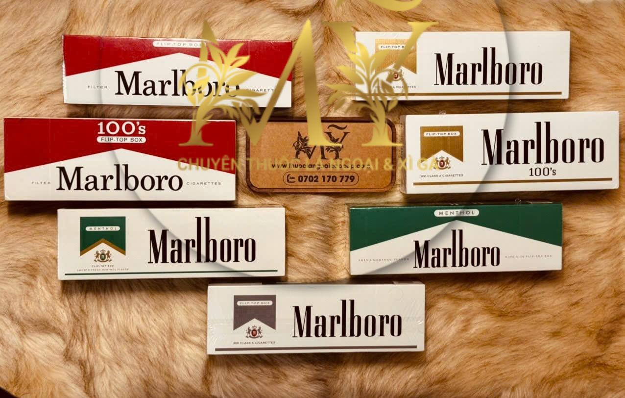 Tổng hợp thuốc lá Marlboro USA (Phiên bản Mỹ - Hoa Kỳ)