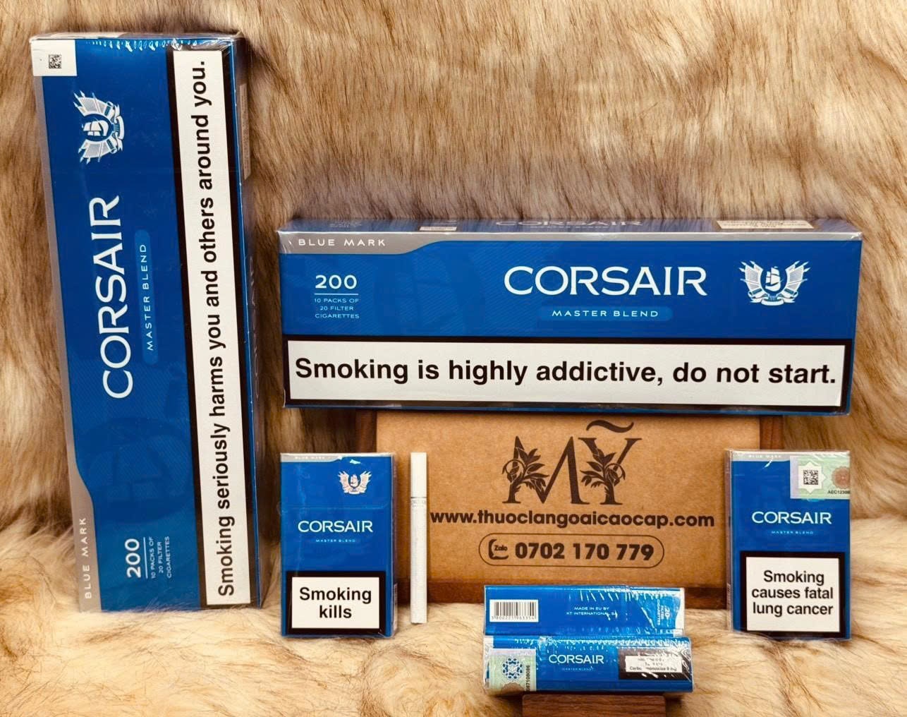 Thuốc lá Corsair Blue Master Blend