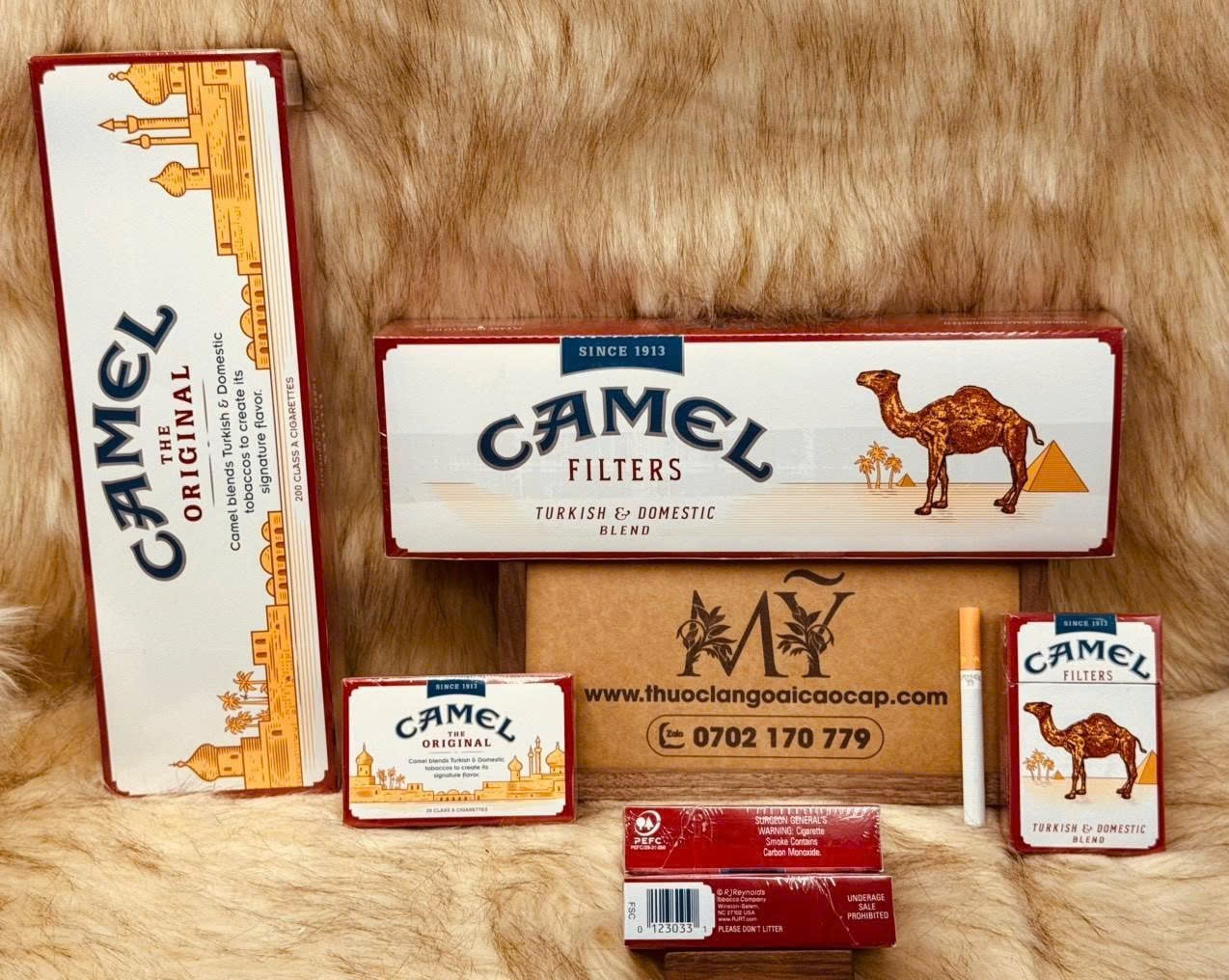 Thuốc lá Camel Filters Turkish & Domestic Blend