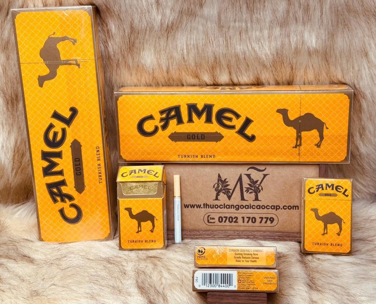 Thuốc lá Camel Gold Turkish Blend