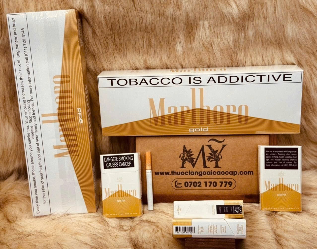 Thuốc Lá Marlboro Gold phiên bản nội địa Thụy Sĩ