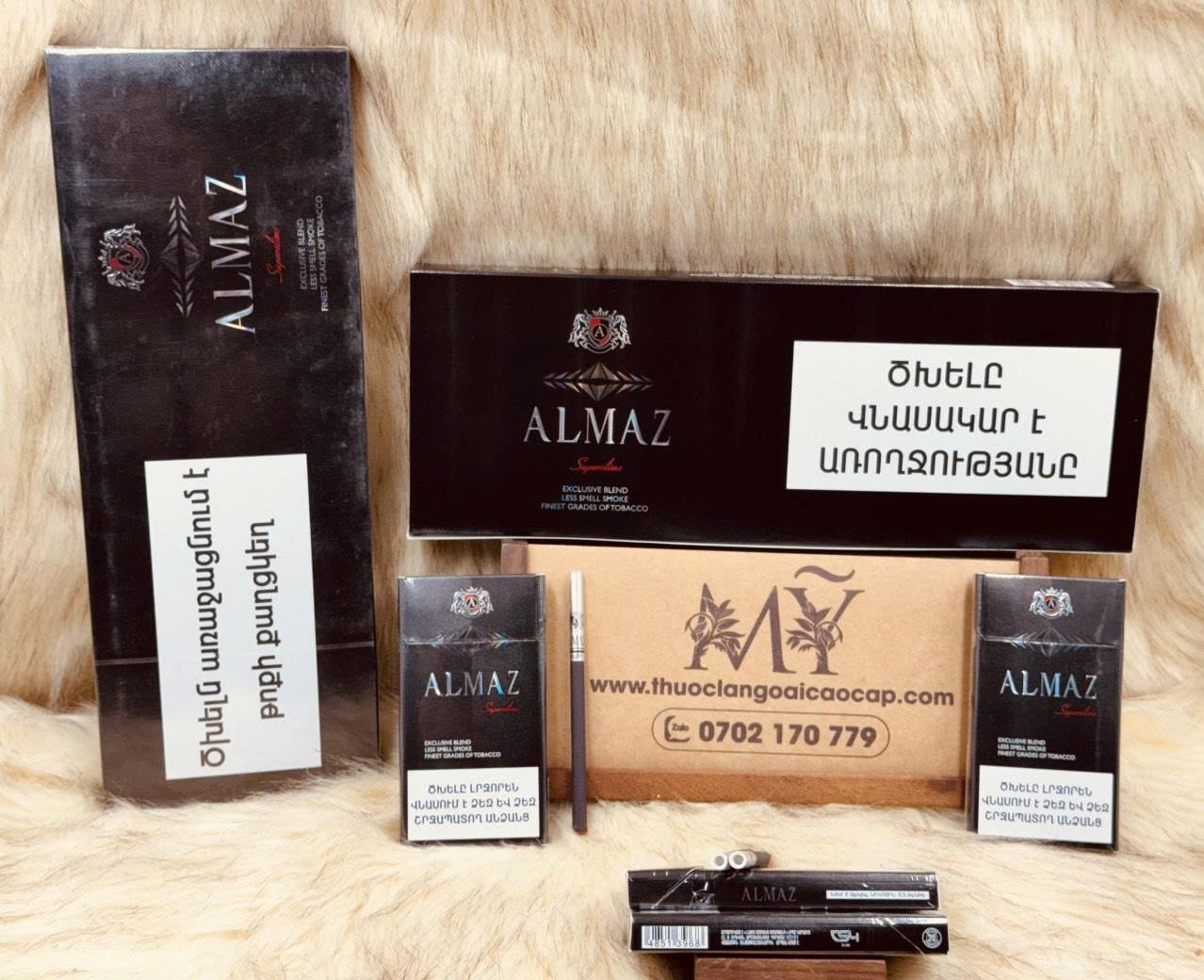 Thuốc lá ALMAZ Superslim (Phiên bản Nga - Russia)