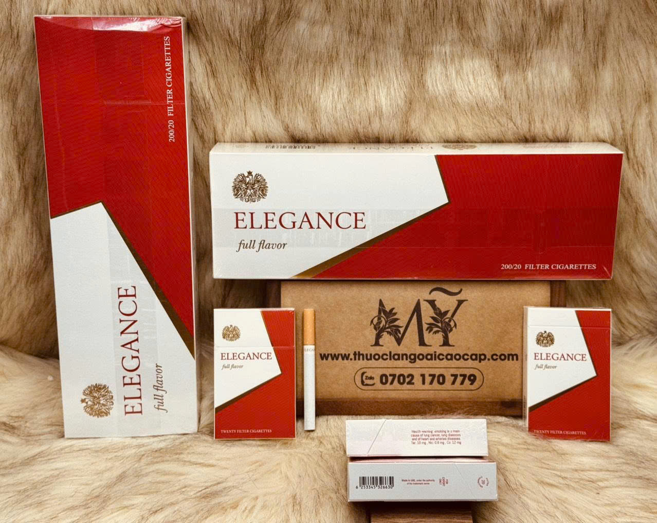Thuốc lá Elegance full flavor (Xách tay UAE)