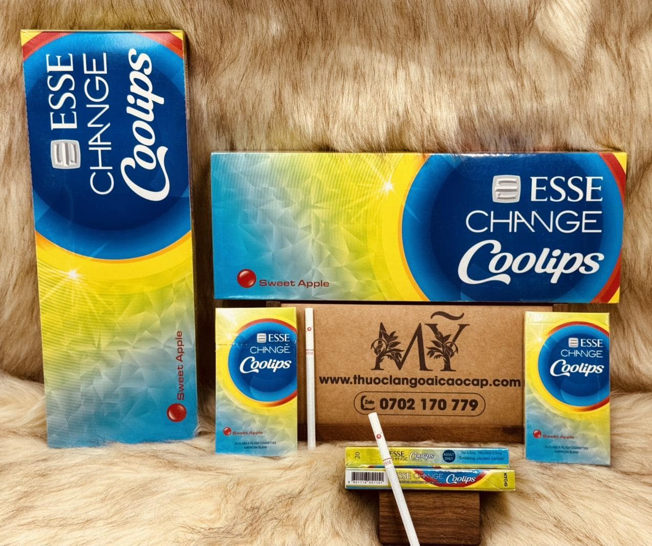 Thuốc lá ESSE CHANGE Coolips Sweet Apple xuất xứ Hàn Quốc