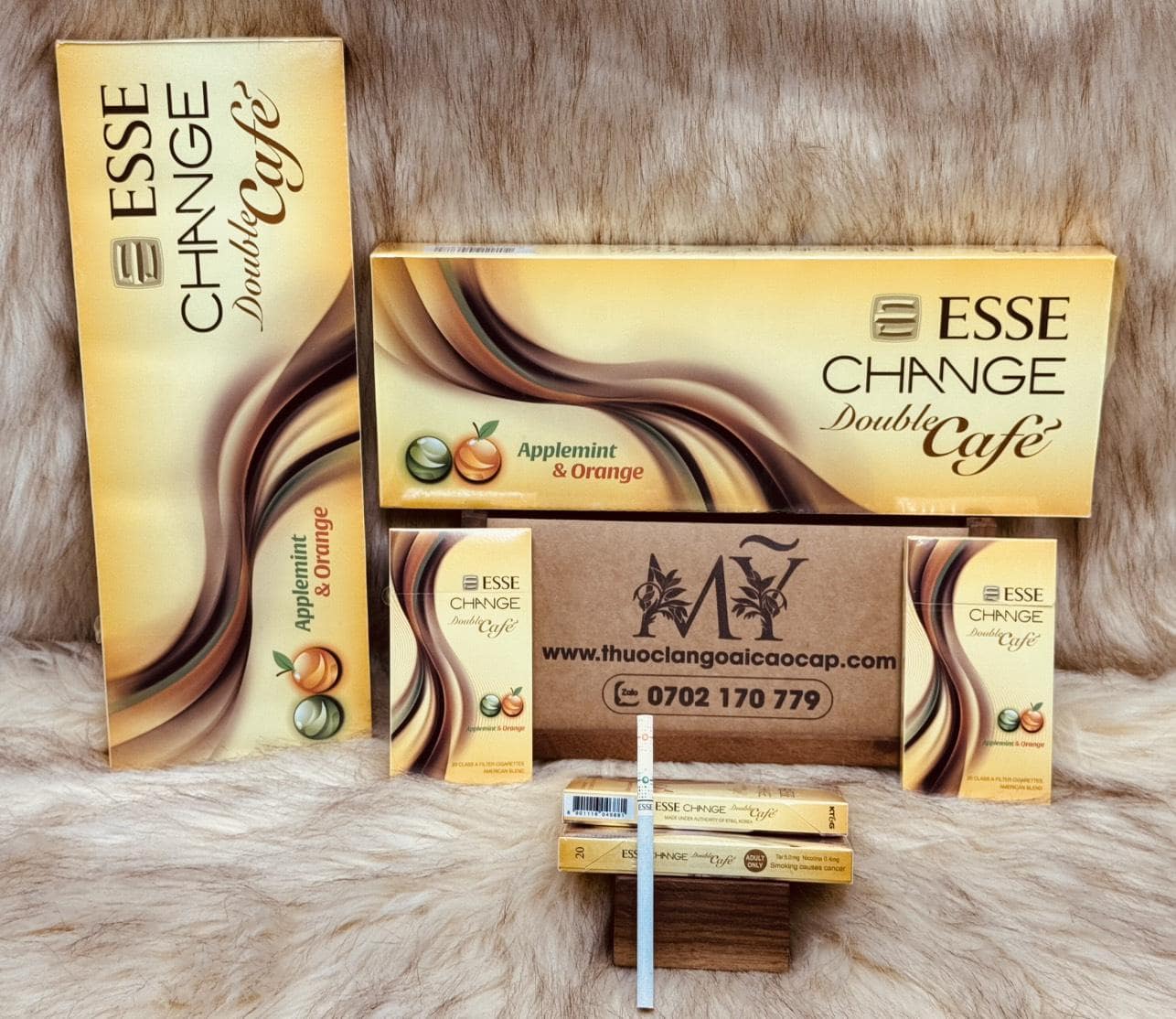 Thuốc lá Esse Change Double Cafe (Applemint & Orange)