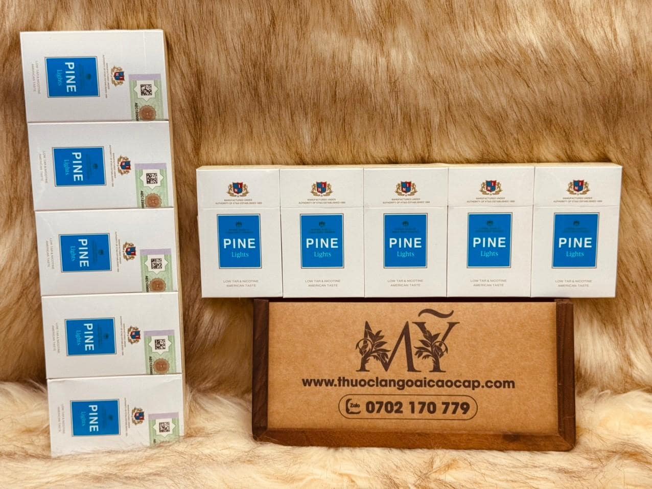 Thuốc lá PINE Lights nội địa Thụy Sĩ