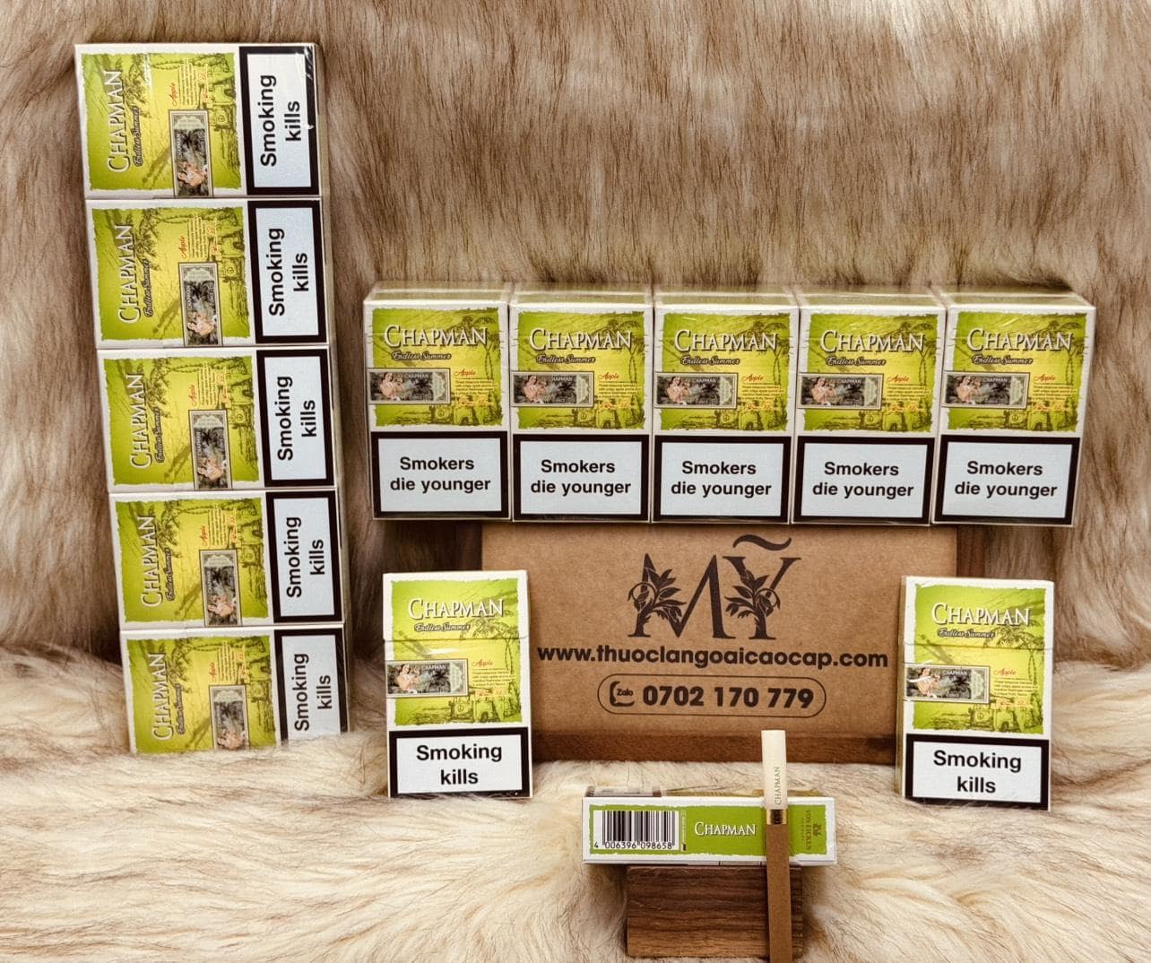 Thuốc lá Chapman Endless Summer Apple King Size tại Đức