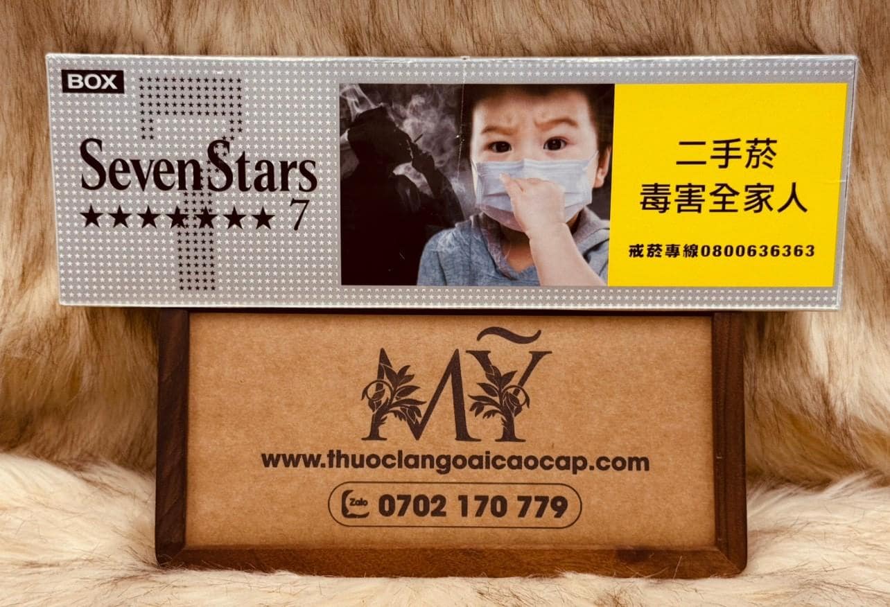 Thuốc Lá SevenStars 7mg - Phiên bản Đài Loan