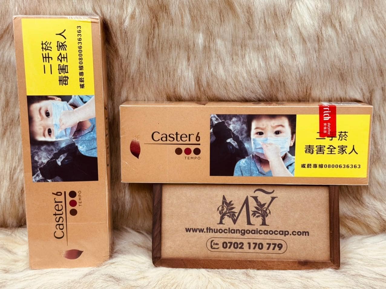 Thuốc lá CASTER 6mg TEMPO - Đài Loan