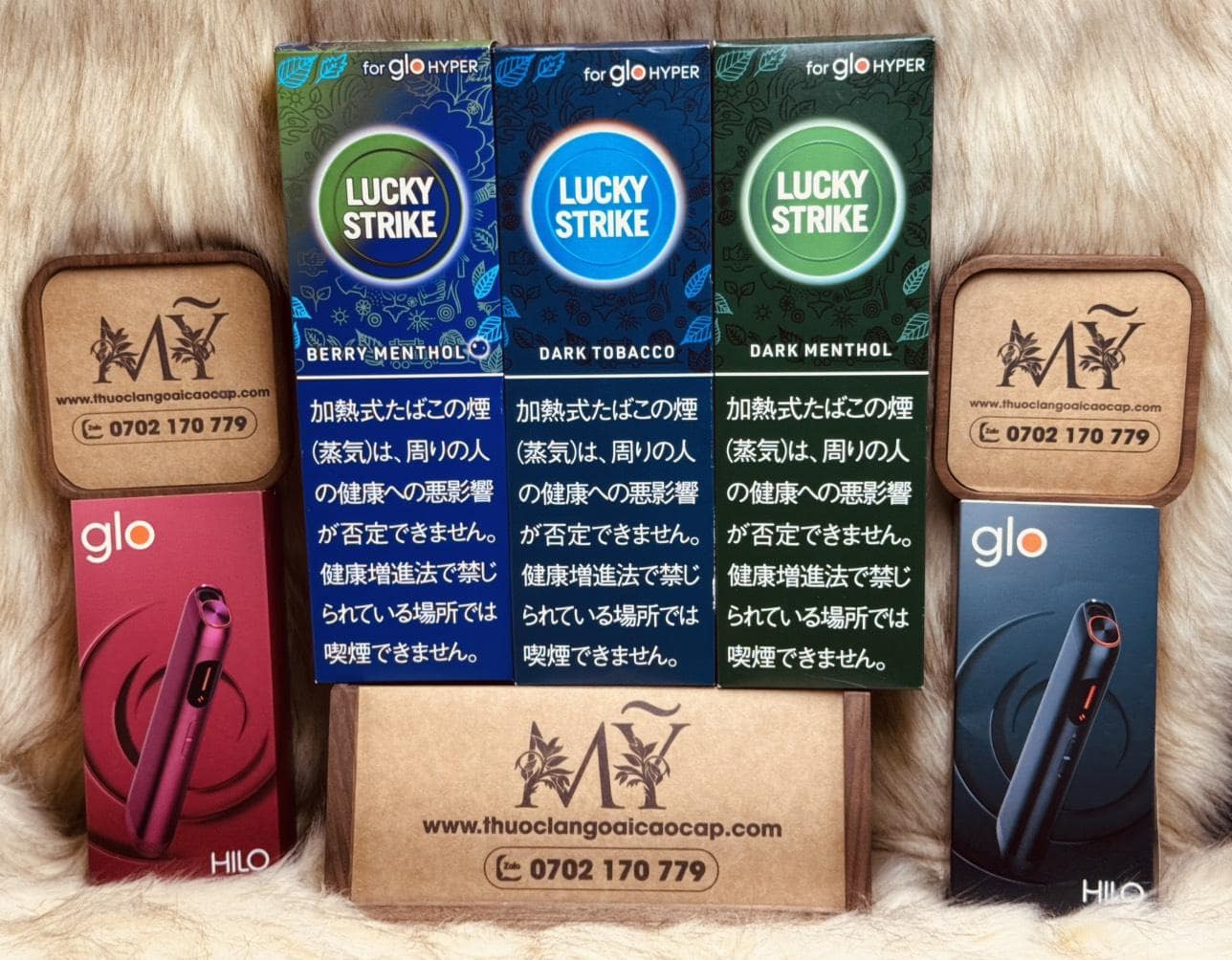 Các dòng thuốc lá LUCKY STRIKE For Glo Hyper (Version 2025) - phiên bản Nhật