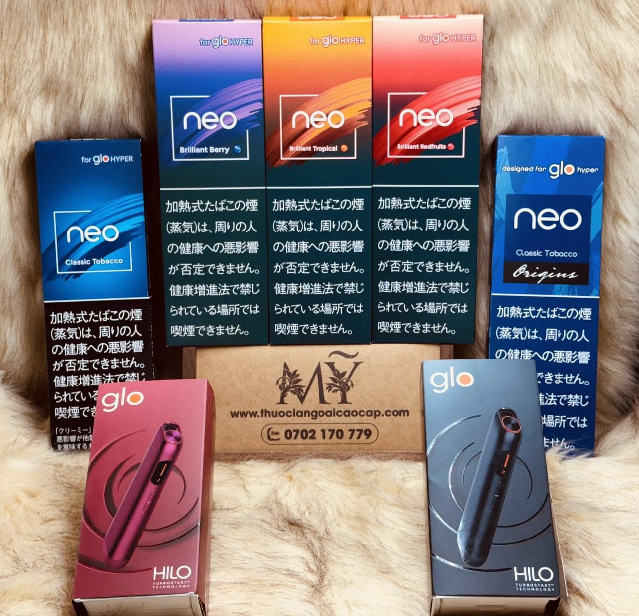 Các dòng thuốc lá NEO For Glo Hyper (Version 2025) - xuất xứ Nhật