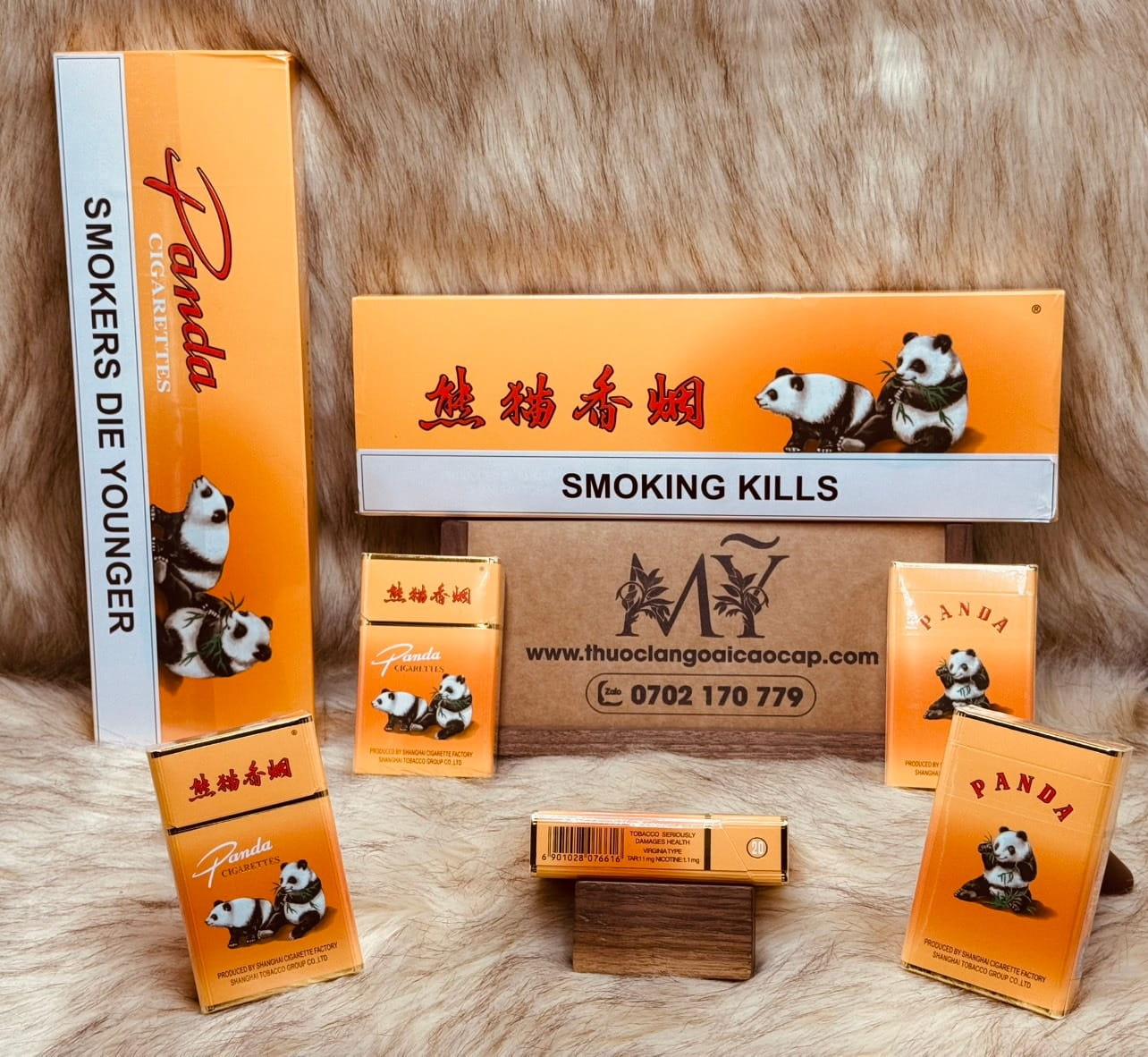 Thuốc lá Panda xuất xứ Trung Quốc