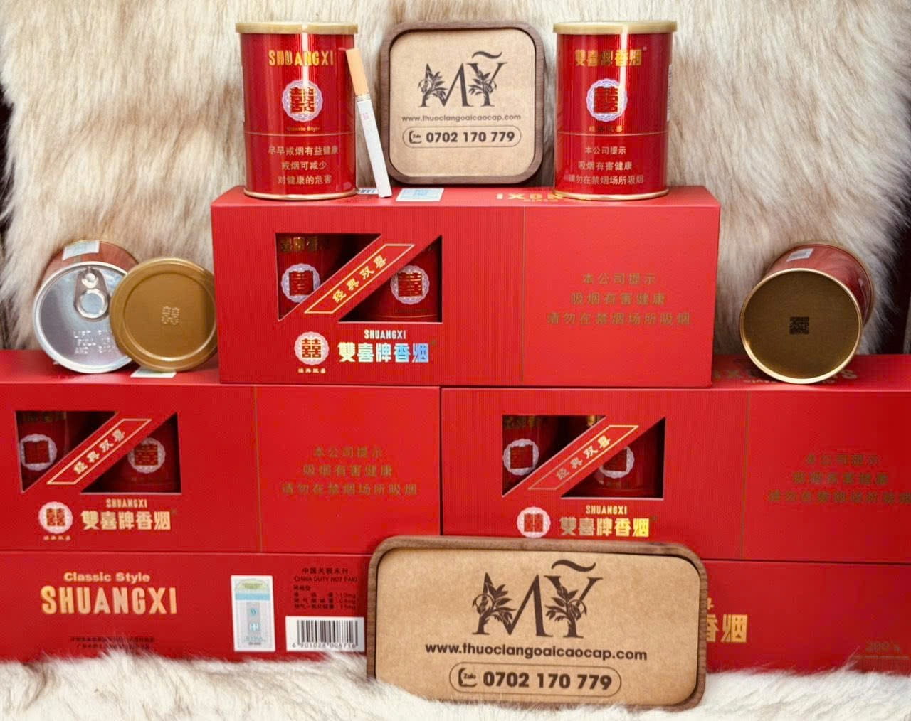 Thuốc lá Double Happiness – Shuangxi (Song hỷ cổ điển)