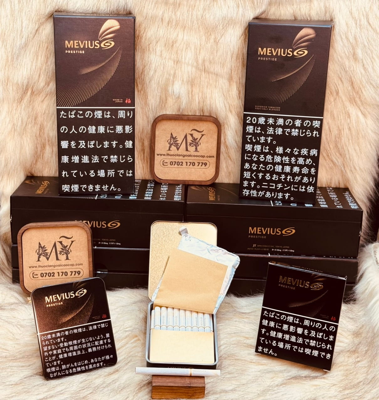 Thuốc lá Mevius Prestige xuất xứ Nhật