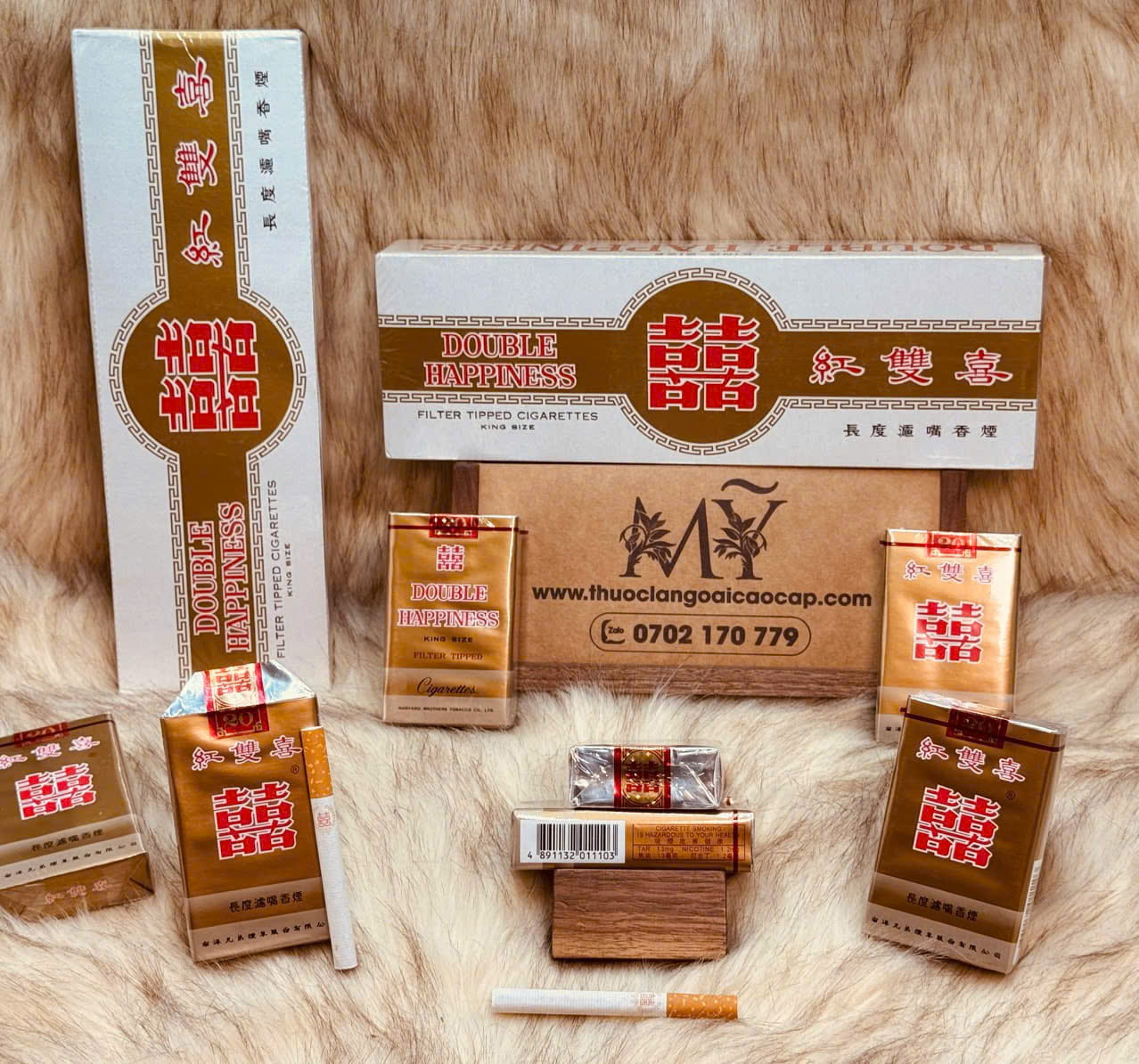 Thuốc lá Double Happiness – Biểu tượng truyền thống Trung Hoa