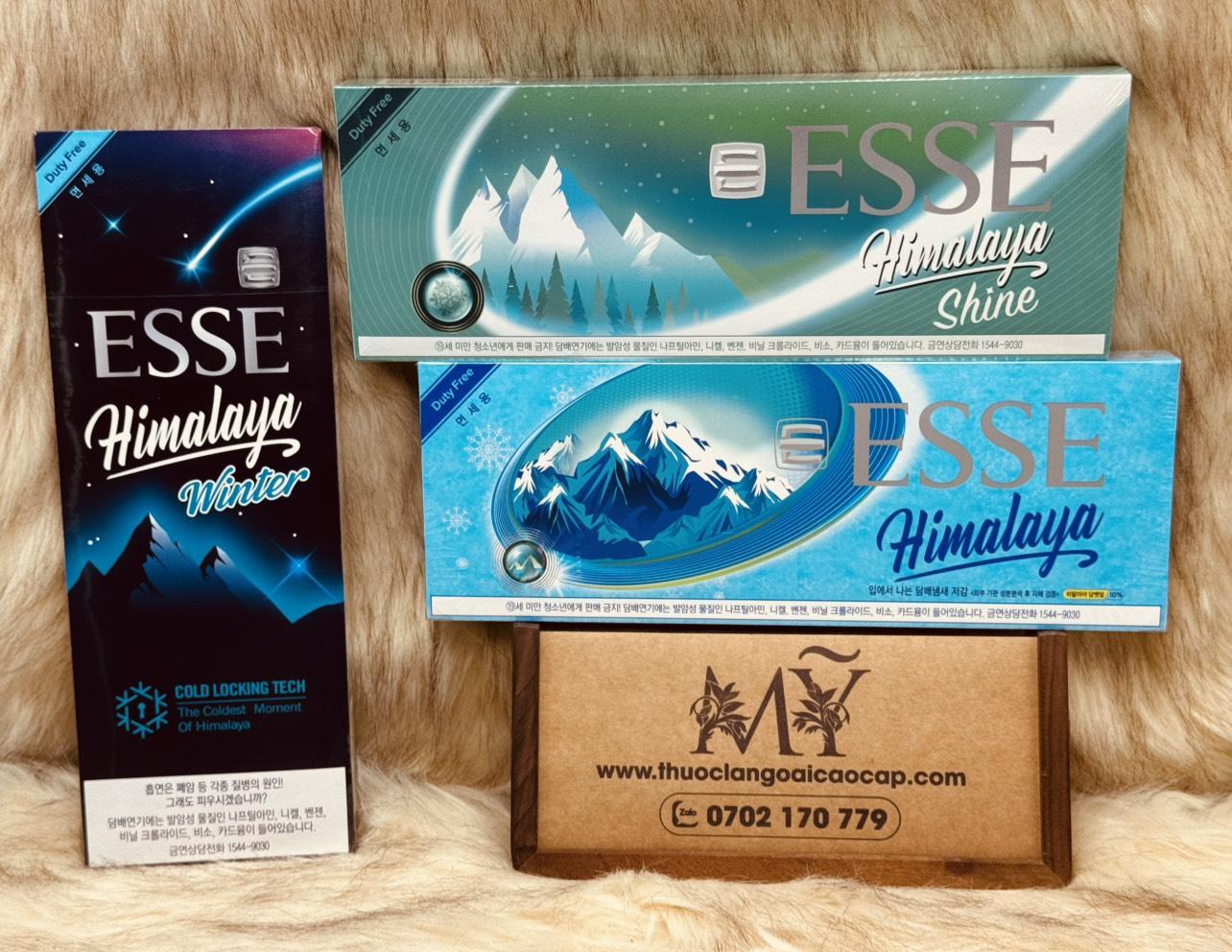 Thuốc lá ESSE Himalaya xuất xứ Hàn Quốc