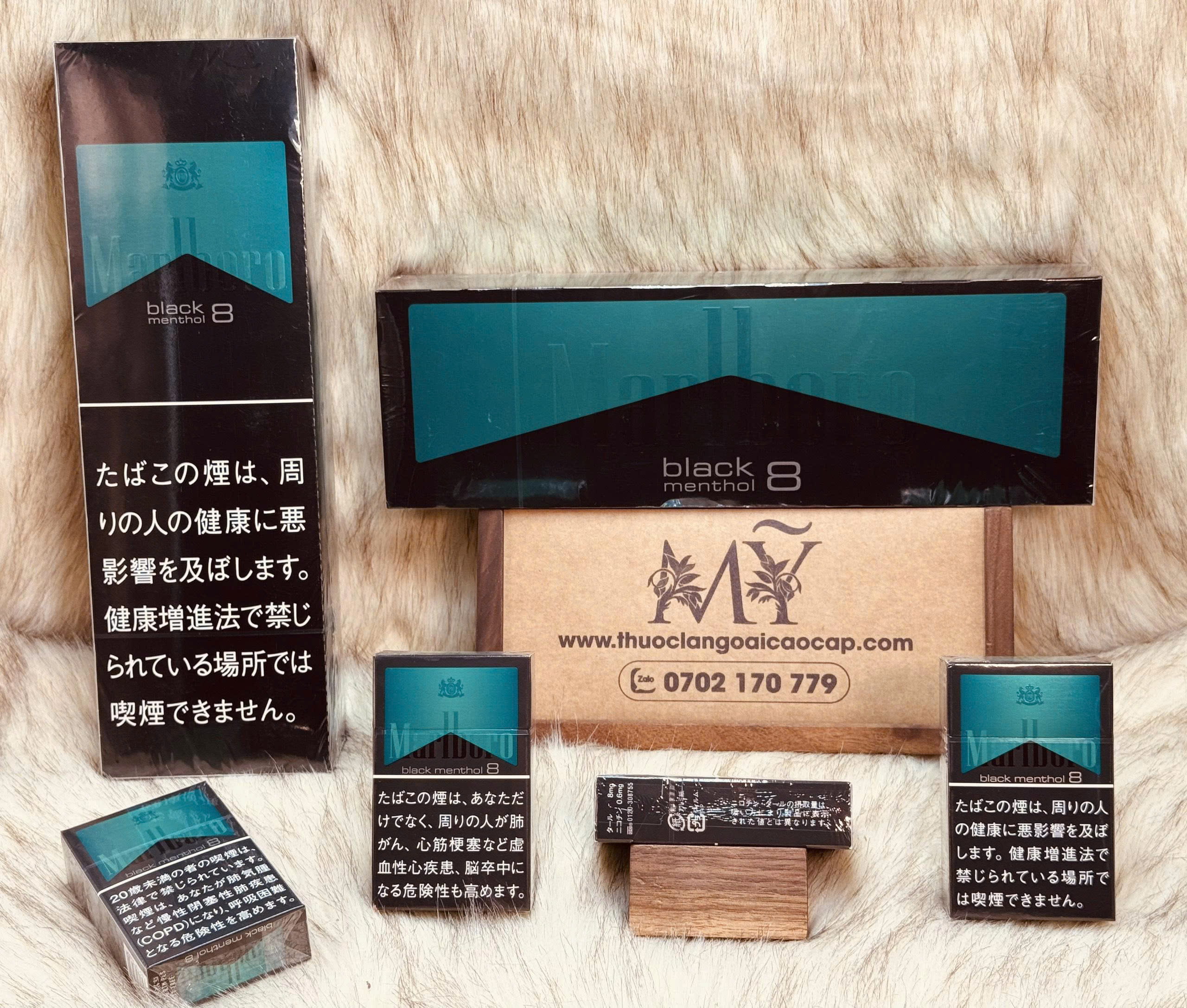 Thuốc lá Marlboro Black Menthol 8mg hàng nội địa Nhật